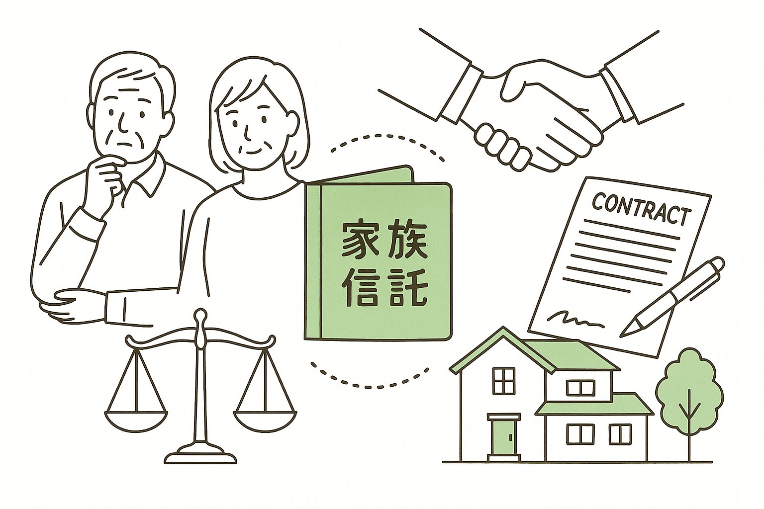 家族信託とは？仕組み・契約方法・税金・トラブル事例を完全解説